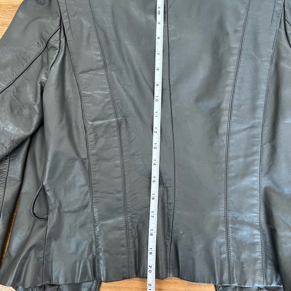 Vintage Gray Sheplers Leather Jacket - Picture 12 of 16